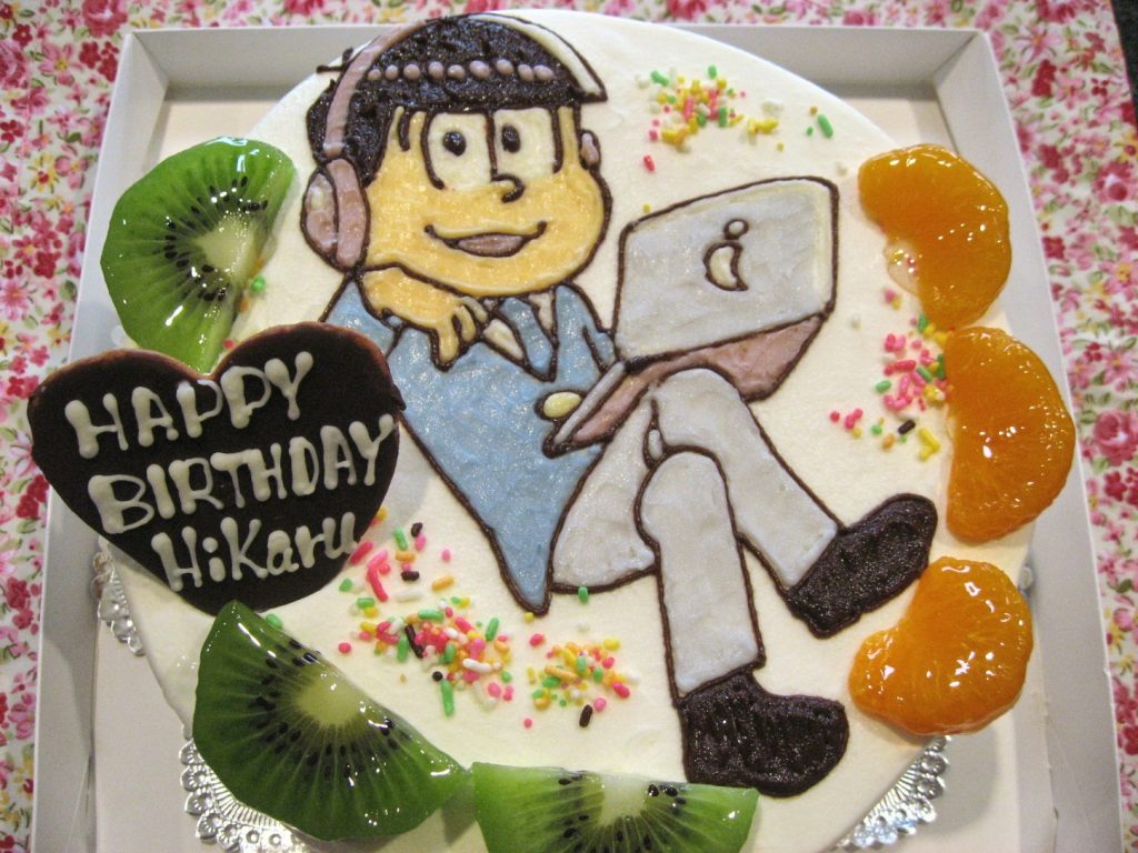 チョロ松くんのイラストケーキ 和菓子洋菓子の石間舗