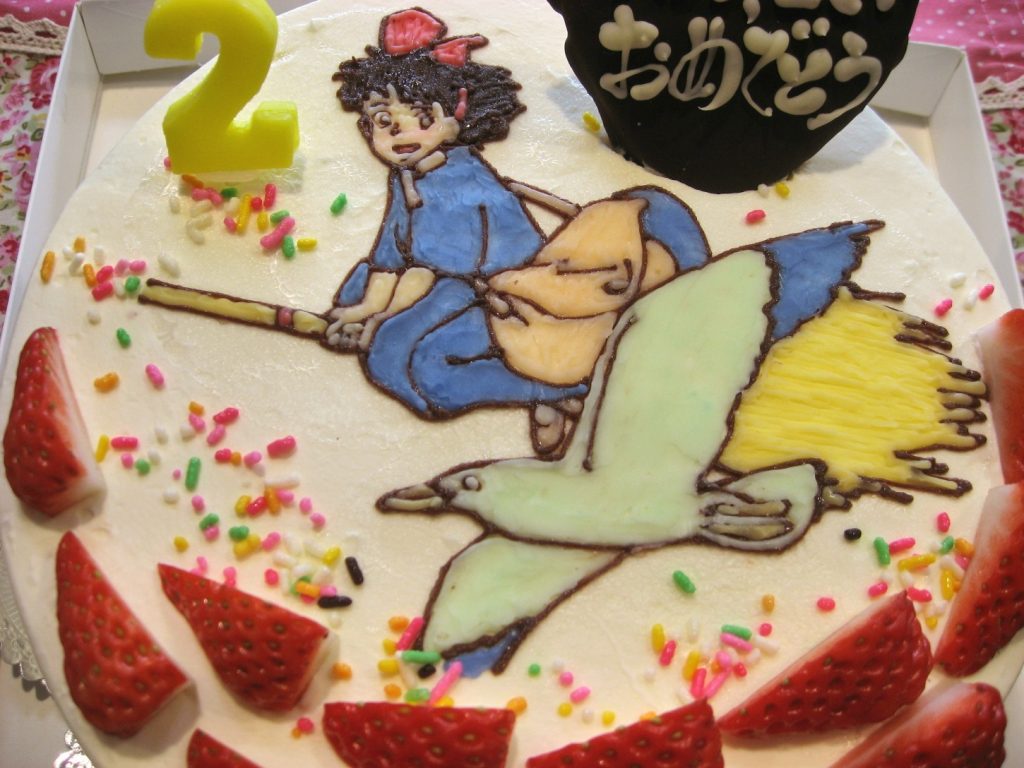 魔女の宅急便 キキのイラストケーキ 和菓子洋菓子の石間舗