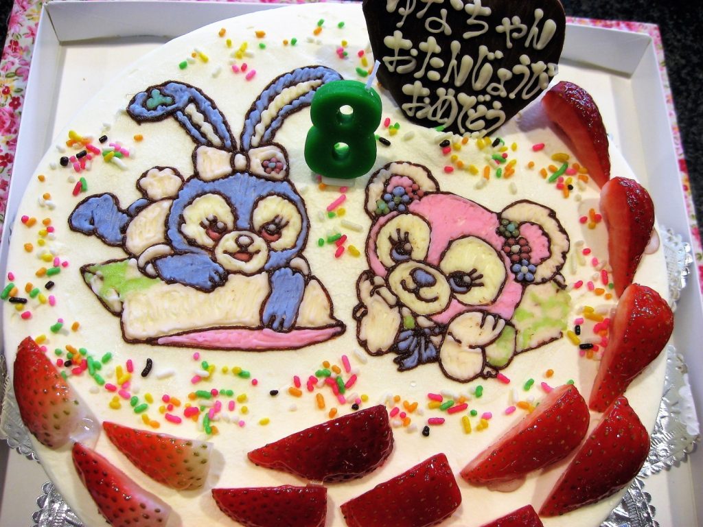 ステラルー シェリーメイのイラストケーキ 和菓子洋菓子の石間舗